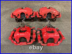 Vw Golf Mk6 Gti Red Brake Caliper Upgrade Conversion Full Kit Fits 2009 To 2013