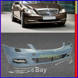 W221 2007-2011 Mercedes Benz S-Class Front Fascia Bumper Cover Kit without Sport