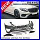 W222-S63-AMG-Style-Front-End-Fascia-Kit-For-Mercedes-S-Class-14-17-Black-Trim-01-klr