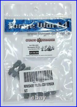 Warhammer 40K Chaos Renegade Militia Conversion Kit Forgeworld NIB