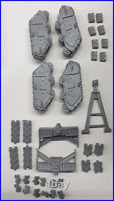 Warhammer40k Forge world OOP RARE Earthshaker carriage and Trojan conversion kit