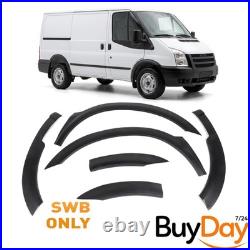 Wheel Arch Trims SWB Wing Flare Cover Protector Set For Ford Transit MK7 06-13