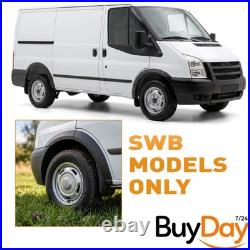 Wheel Arch Trims SWB Wing Flare Cover Protector Set For Ford Transit MK7 06-13