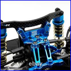 YR Alloy Essential Conversion Kit Blue & Black for Tamiya XV02 110 RC car