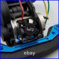 YR Alloy Essential Conversion Kit V2 Blue & Black for Tamiya XV01 110 RC car