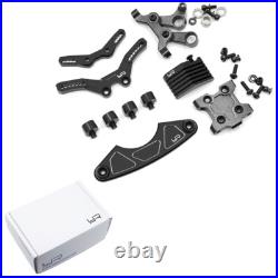 Yeah Racing Alum Steering & Suspension Upgrade Conversion Kit Tamiya M07 Black