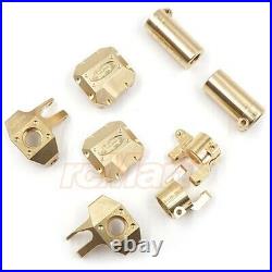 Yeah Racing Brass Upgrade Parts Set For Axial SCX10 II RC Cars Crawler #AXSC-S01