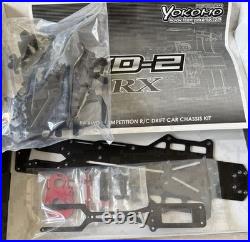 Yokomo YD-2RX Conversion Kit Red Version Short Li-Po Drift Chassis Upgrade Kit